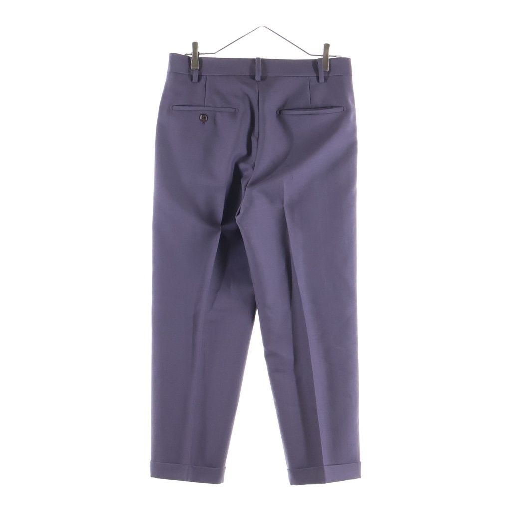 【超美品】WACKOMARIA　 ワコマリア　 DORMEUIL生地　パープル WACKO MARIA (ワコマリア) ×DORMEUIL PLEATED TROUSERS ドーメル 1