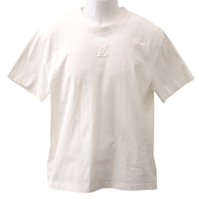 ルイヴィトン LOUIS VUITTON エンボスLV Tシャツ L 1AA5E0 半袖