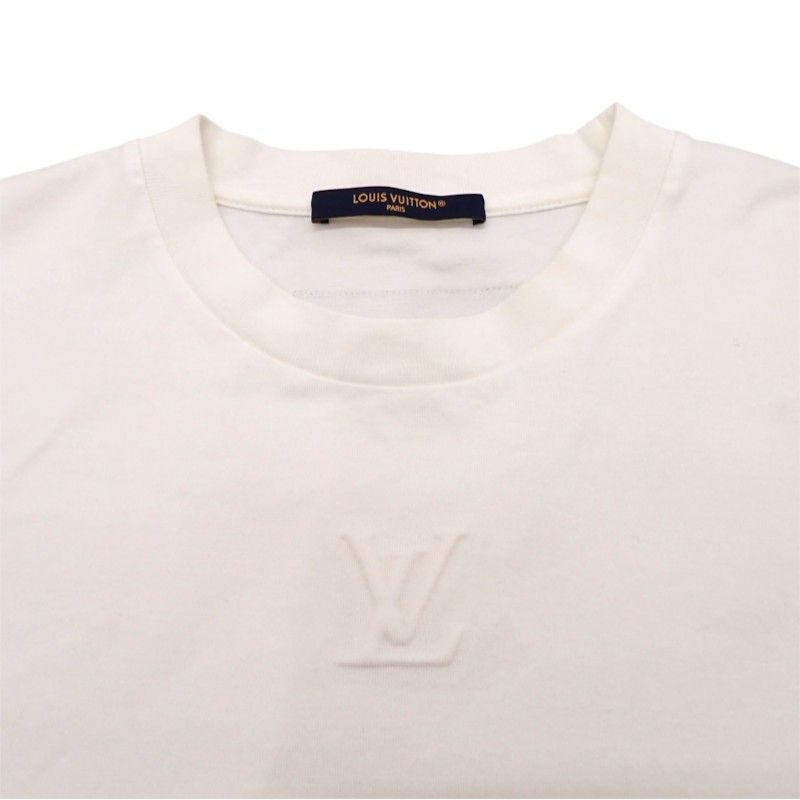 ルイヴィトン LOUIS VUITTON エンボスLV Tシャツ L 1AA5E0 半袖