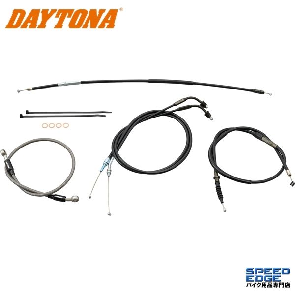 DAYTONA デイトナ 93369 ショートケーブルセット SR400/500('01～’08) FI(’10～’21)