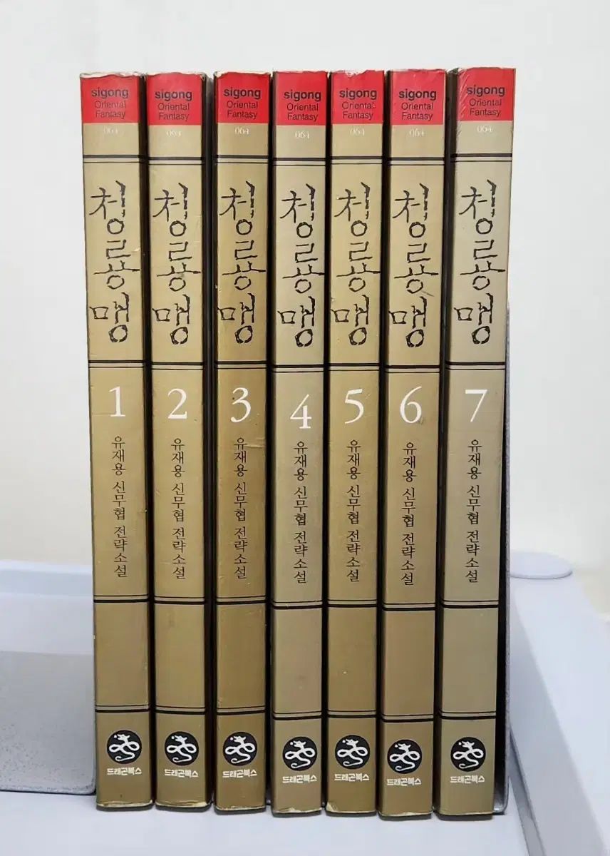 デニムドラゴン 1巻 7巻 完結版 U. Jae-yong Dragon Books 新品の本