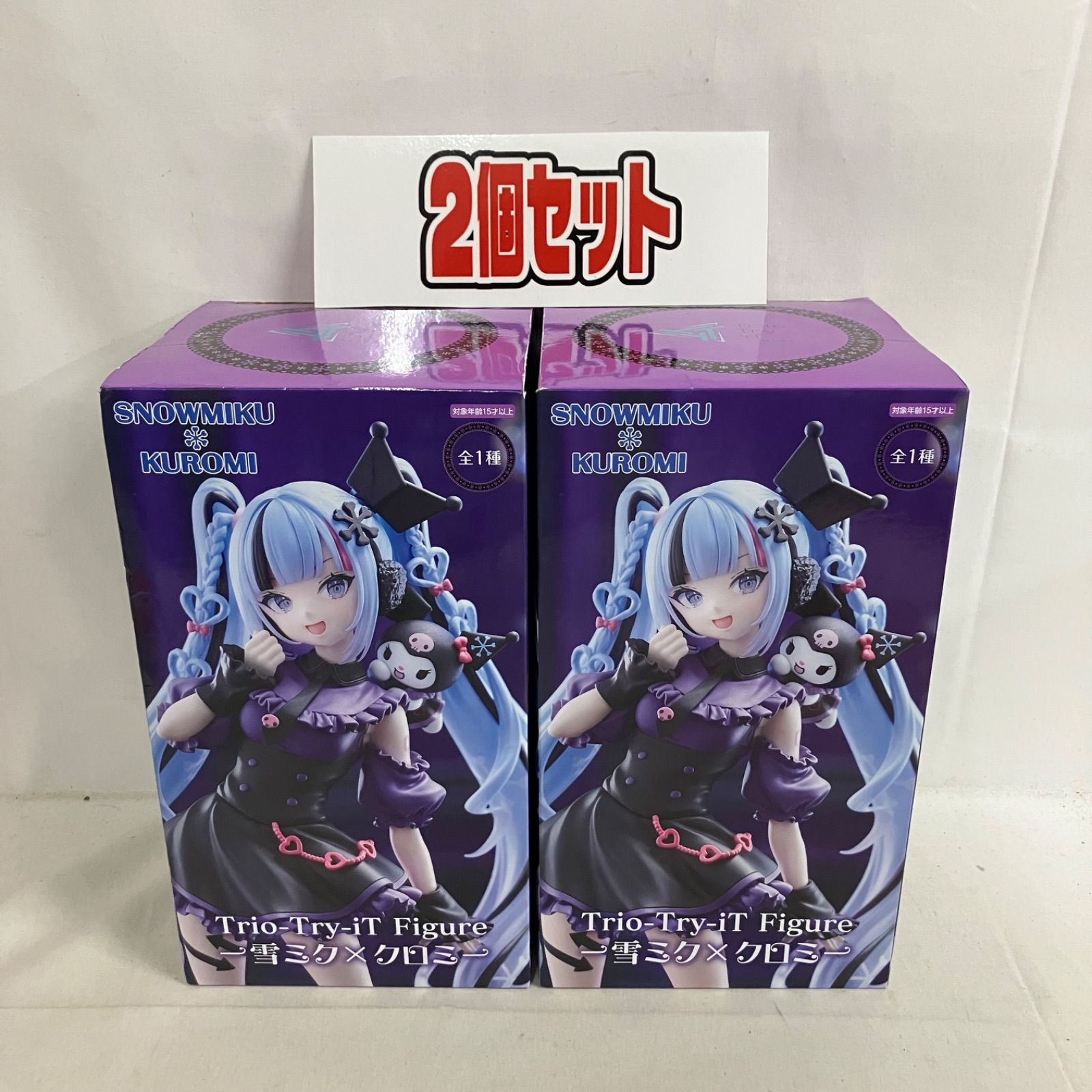 未開封 初音ミク 雪ミク クロミ Trio-Try-iT フィギュア 2個セット
