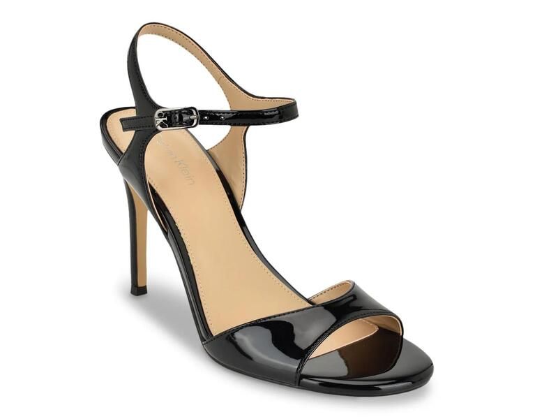 カルバンクライン レディース シューズ サンダル Calvin Klein Barlett Sandal Black Patent ブラック 27,800円