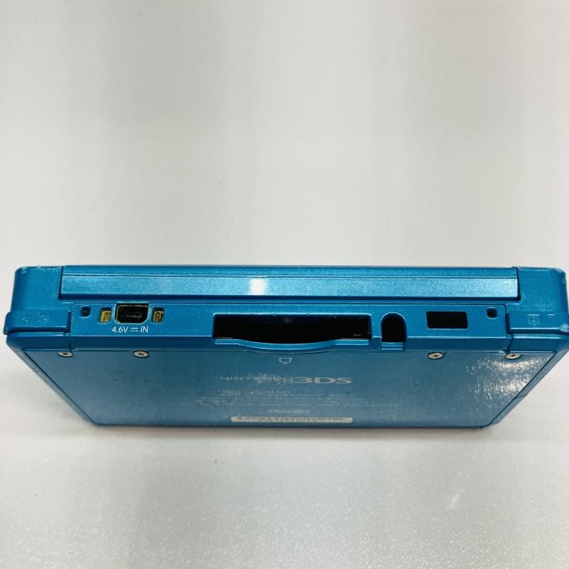 中古】本体S）ｼﾞｬﾝｸ)3DS 本体のみ ライトブルー 動作未保証[22