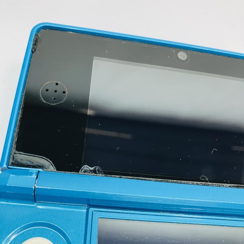 中古】本体S）ｼﾞｬﾝｸ)3DS 本体のみ ライトブルー 動作未保証[22