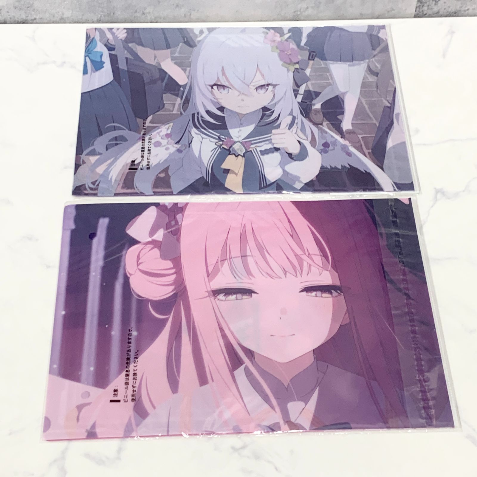 ブルーアーカイブ vol.3 ミカ アズサ クリアファイルセット 1番くじ 2