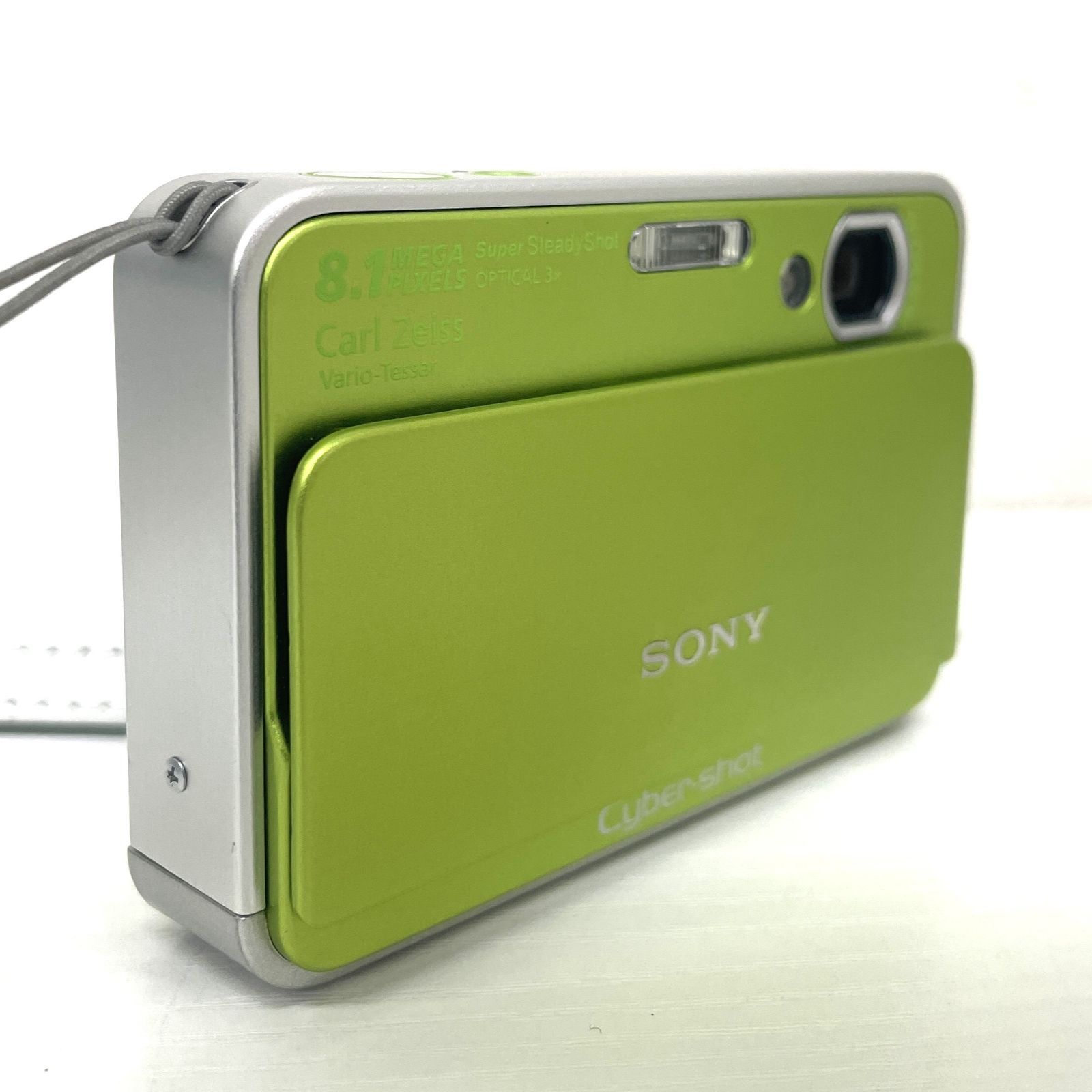 SONY Cyber-shot DSC-T2 グリーン 動作確認済 充電器付 SONY/ソニー Cyber-Shot/サイバーショット DSC-T2 グリーン コンパクト