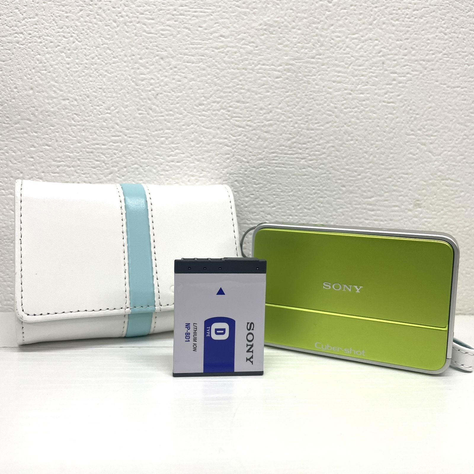 SONY/ソニー Cyber-Shot/サイバーショット DSC-T2 グリーン コンパクト