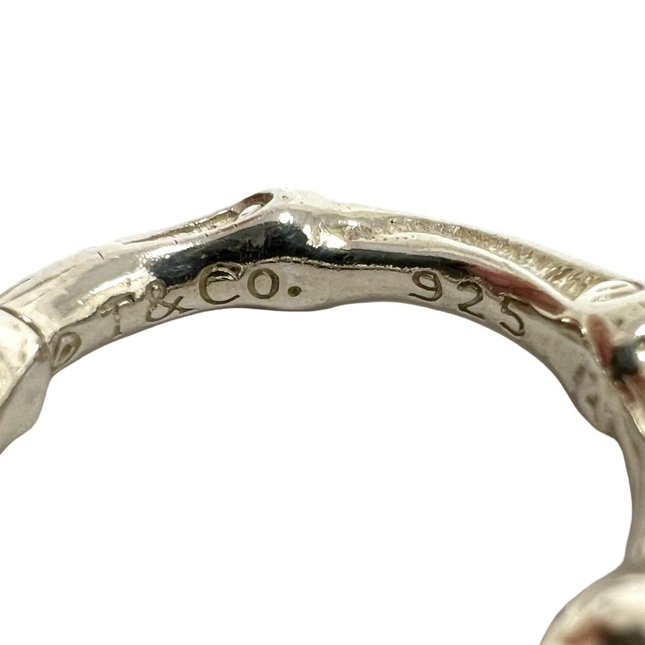 極 美品 TIFFANY&Co. ティファニー ヴィンテージ バンブー リング