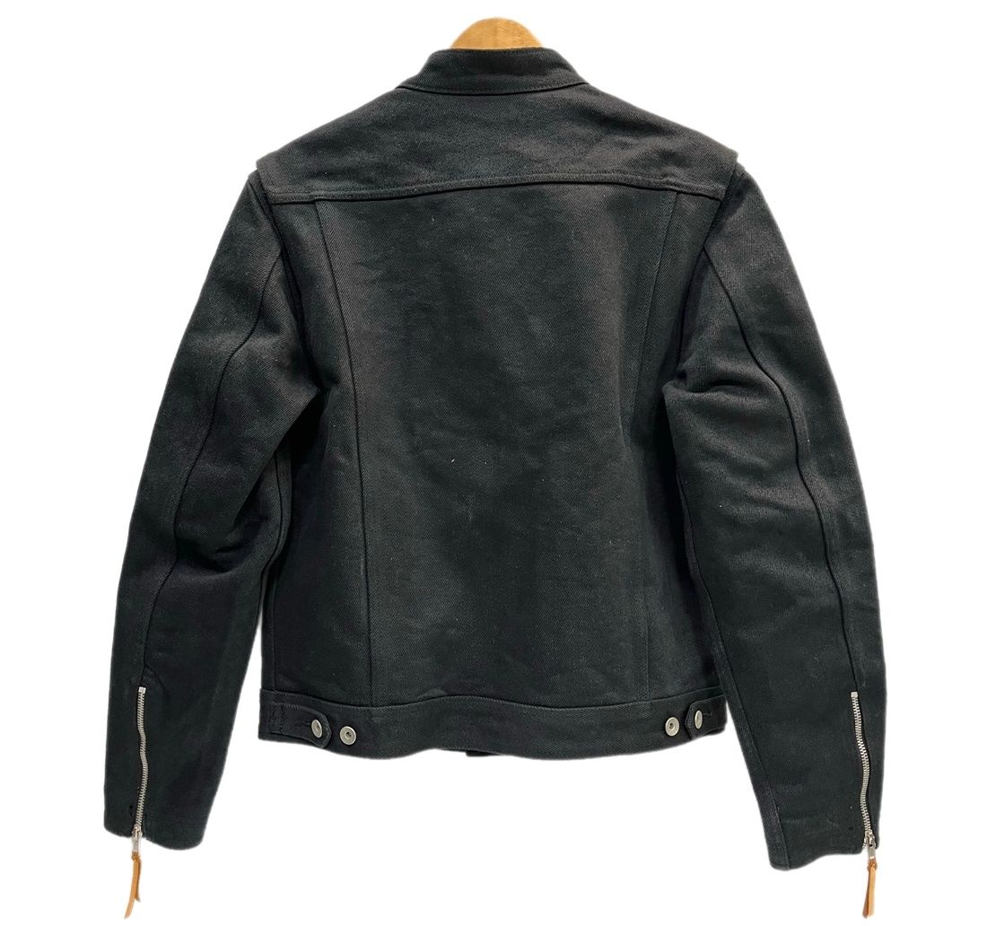 IRON HEART シングルライダース ブラック 36 アイアンハート IRON HEART 21oz DENIM RIDER'S JACKET SUPERBLACK NON