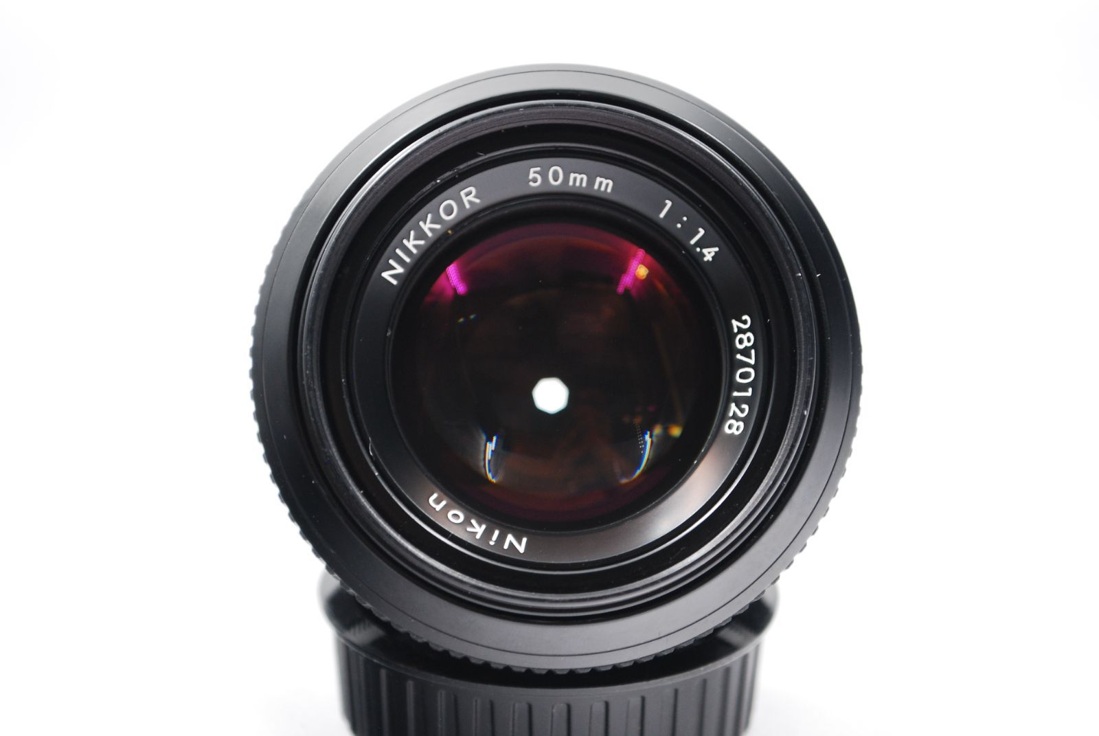 □美品□動作確認済□カビなし！ NIKON NIKKOR 50mm f1.4 Aiレンズ