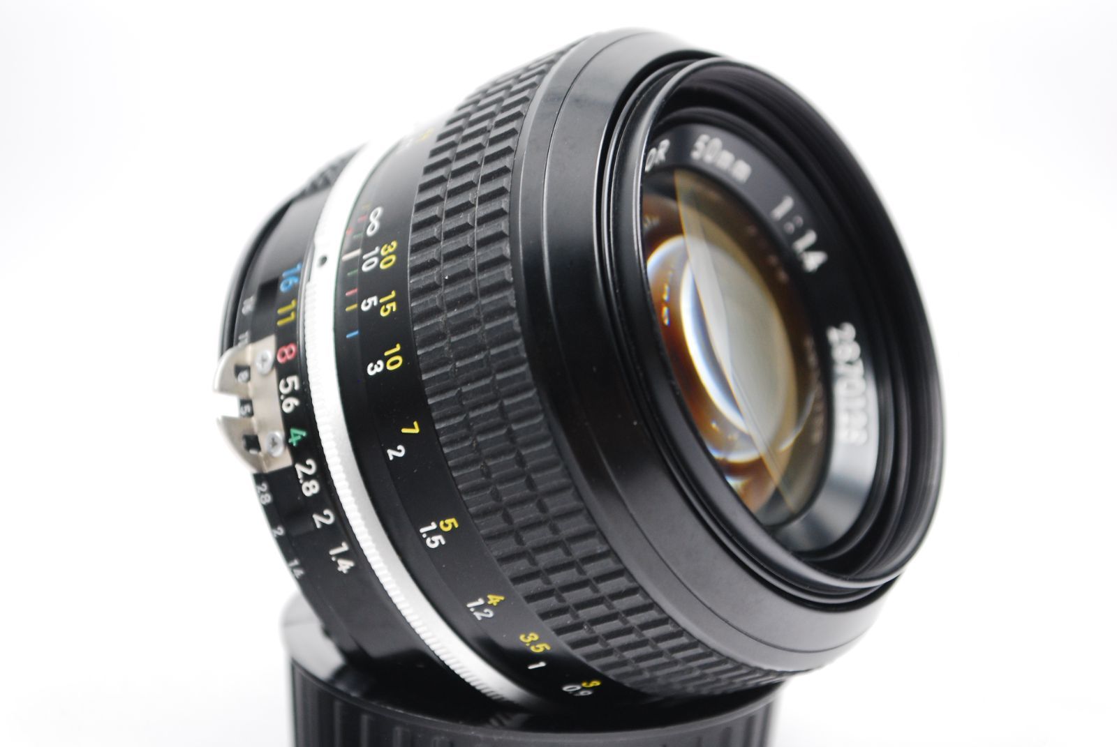 □美品□動作確認済□カビなし！ NIKON NIKKOR 50mm f1.4 Aiレンズ