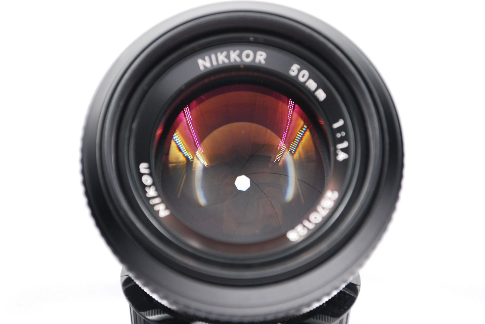 □美品□動作確認済□カビなし！ NIKON NIKKOR 50mm f1.4 Aiレンズ