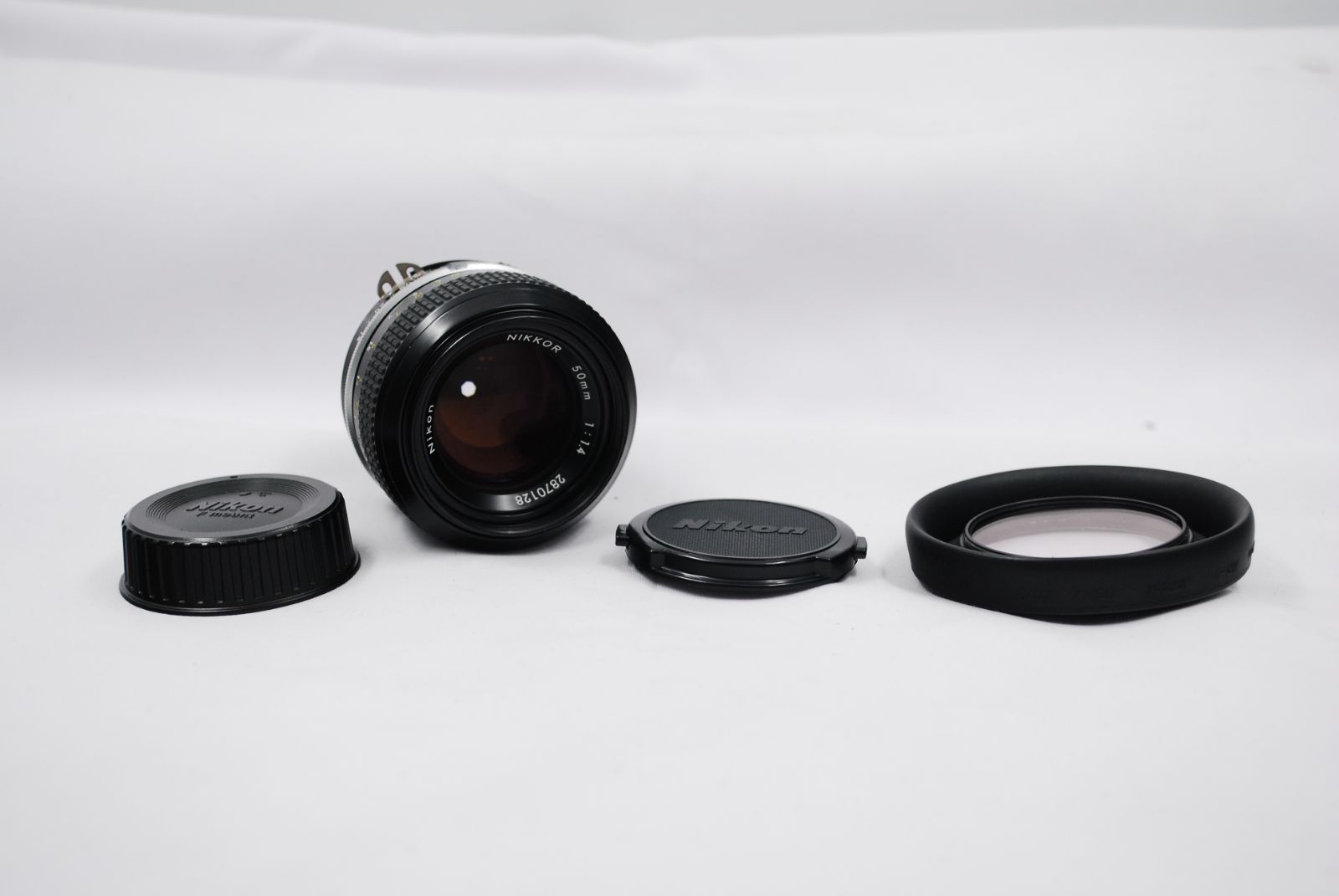 カビ・くもり なし！！Nicon 非Ai NIKKOR 50mm F1.4 □美品□動作確認済□カビなし！ NIKON NIKKOR 50mm f1.4 Aiレンズ