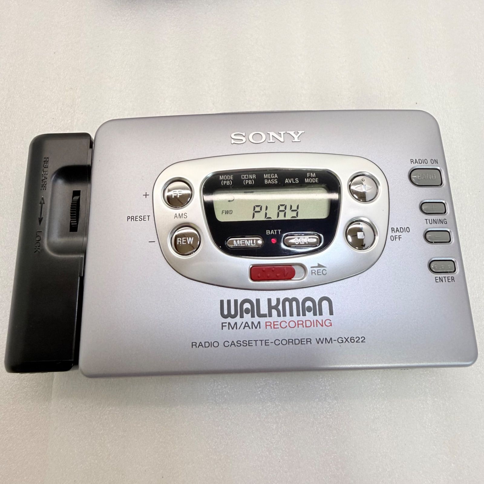 SONY ウォークマン WM-GX622 極美品 通電・ラジオOK】極美品 SONY カセットウォークマン WM-GX622 フル