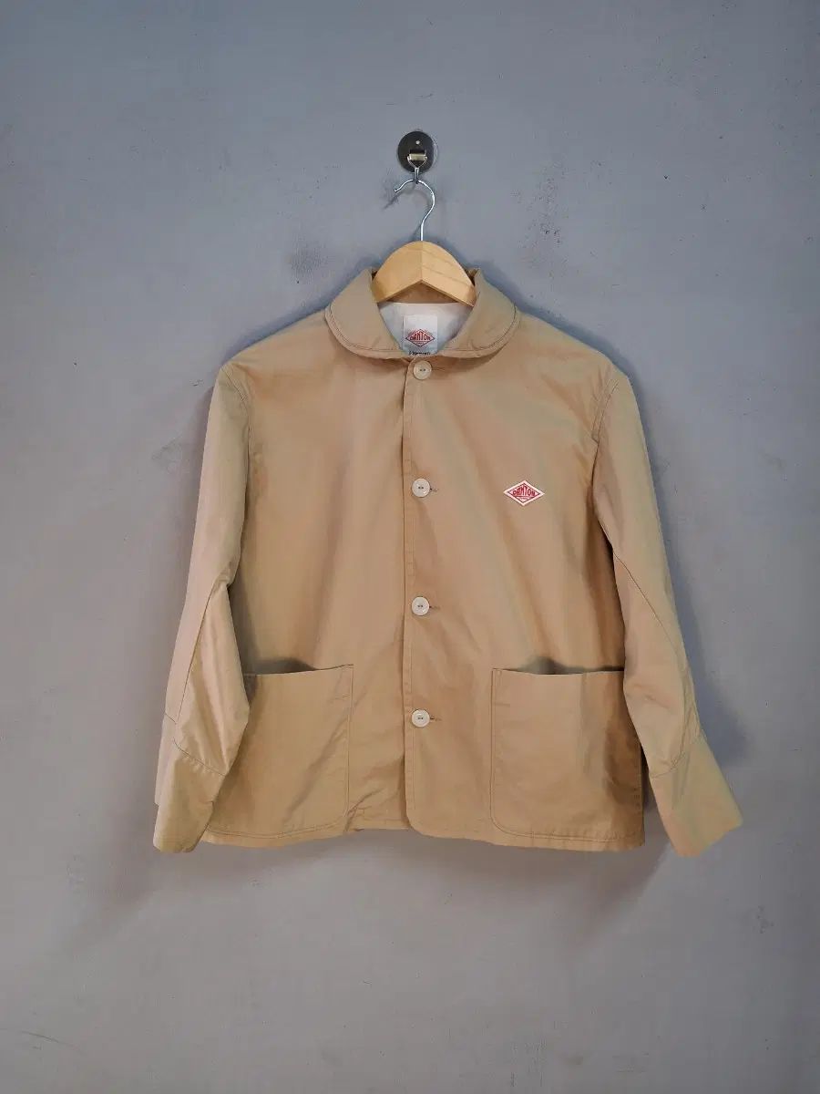 ダントン ベージュラウンドジャケット 36 13,400円