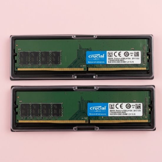 <G1>크루셜 데스크탑 PC 메모리 DDR4-2666 8GB CL19 CT8G4DFS8266 2개 세트
