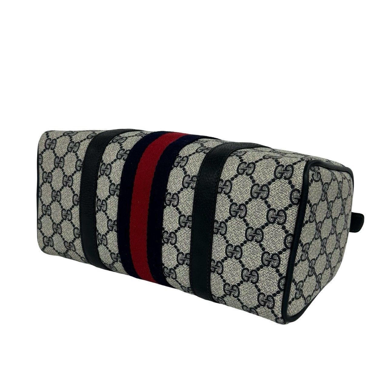 【極美品】GUCCI オールドグッチ ハンドバッグ ボストンシェリーライン GG 極 美品 GUCCI グッチ オールドグッチ シェリーライン GG ロゴ 柄 金具