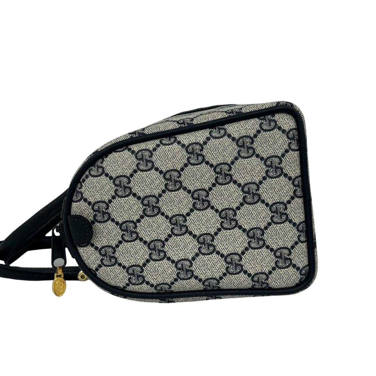 極 美品 GUCCI グッチ オールドグッチ シェリーライン GG ロゴ 柄 金具