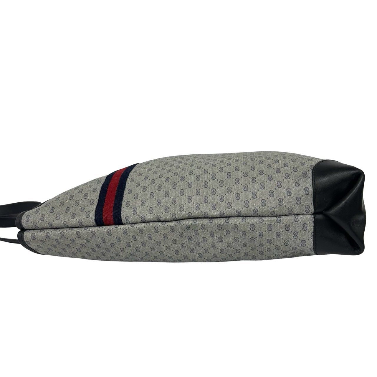 極 美品 GUCCI グッチ オールドグッチ シェリーライン マイクロGG ロゴ