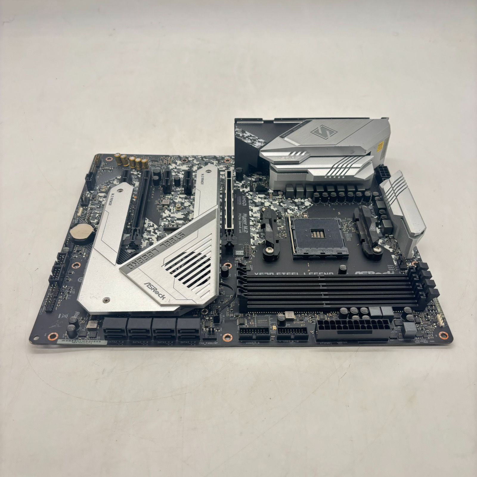 애즈락 마더보드 X570 스틸 레전드 AMD 라이젠 5000 시리즈 CPU (소켓 AM4) 호환 X570 ATX 마더보드 [HNo.5522]