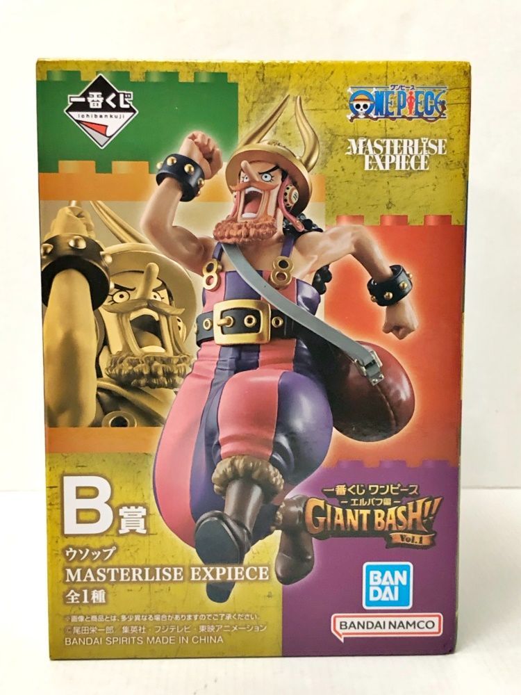 28.【未開封】B賞 ウソップ フィギュア 一番くじ ワンピース -エルバフ
