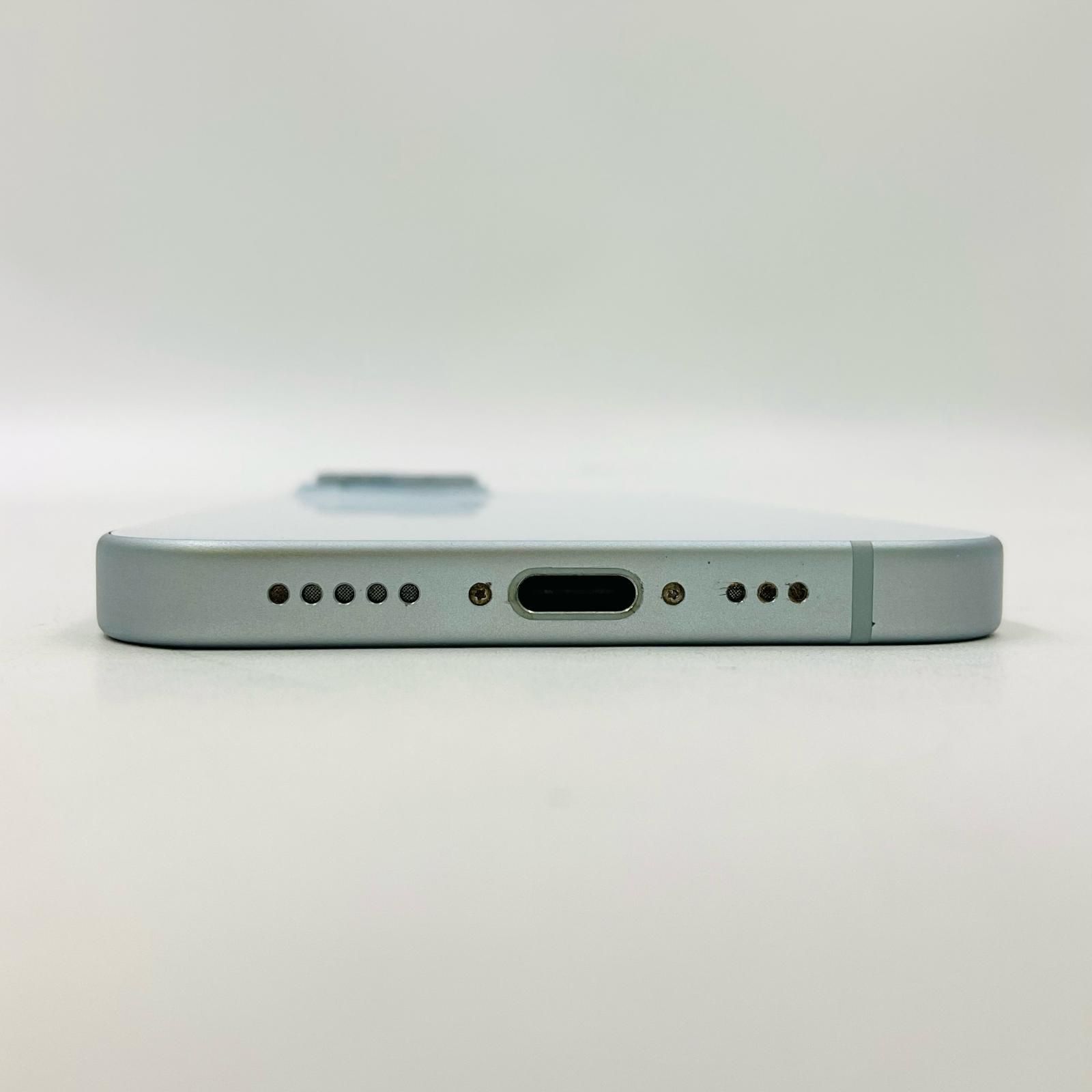 全額返金保証】【最速発送】 iPhone 15 128GB ブルー SIMフリー 白ロム