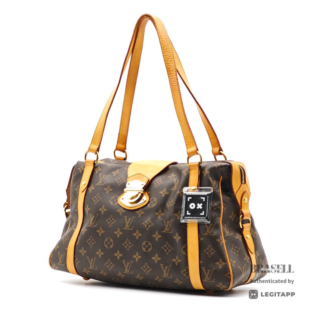 LOUIS VUITTON ルイヴィトン ストレーザPM モノグラム キャンバス M51186 トートバッグ レディース