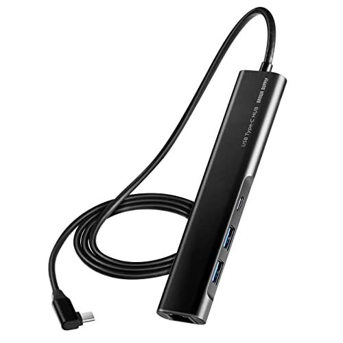 サンワダイレクト Type-C ドッキングステーション HDMI 4K PD 100W LAN Type-A×2 5in1 400-HUBC8BK★m 56df20c1