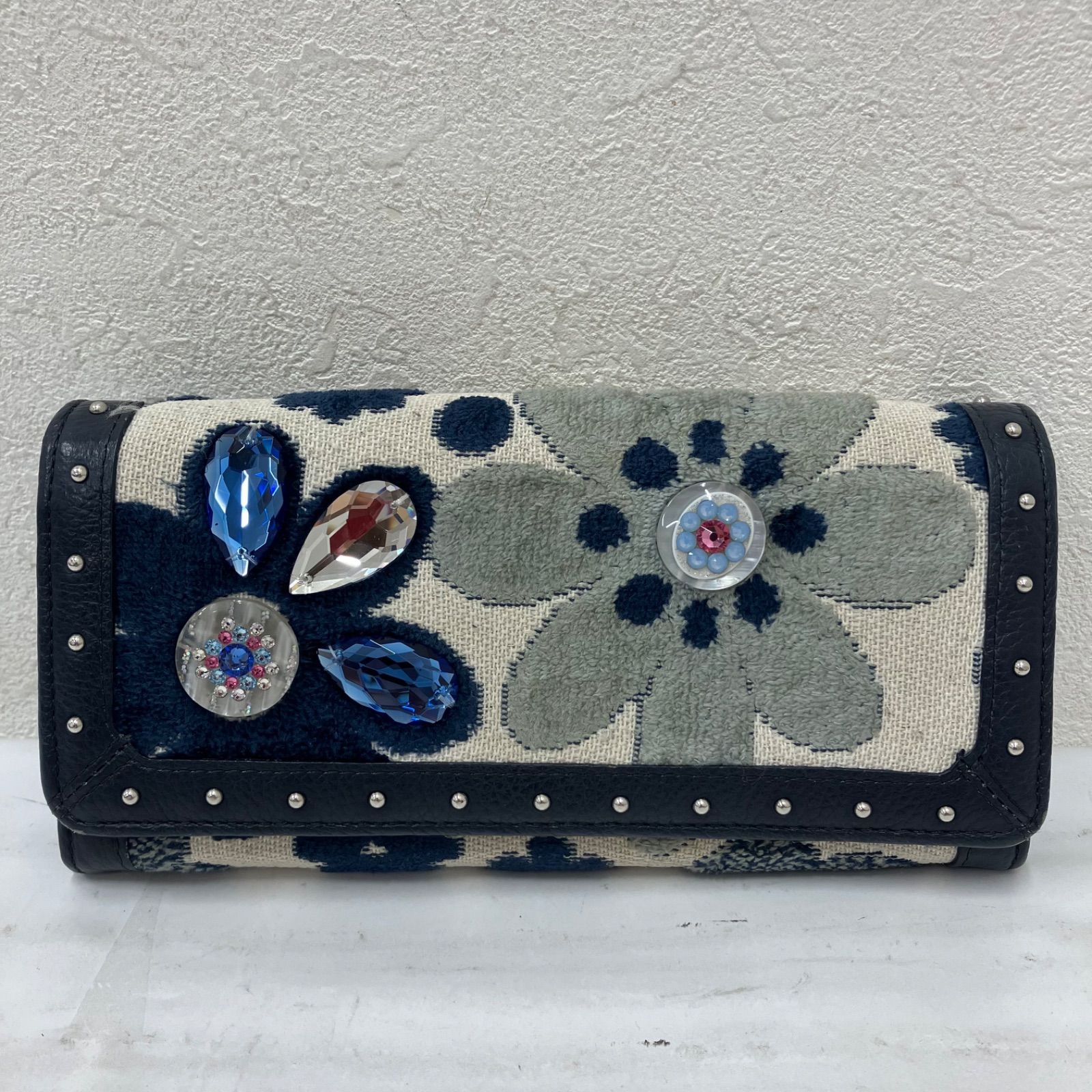 マーガレット 花柄 長 財布 think bee 財布 シンクビー マーガレット