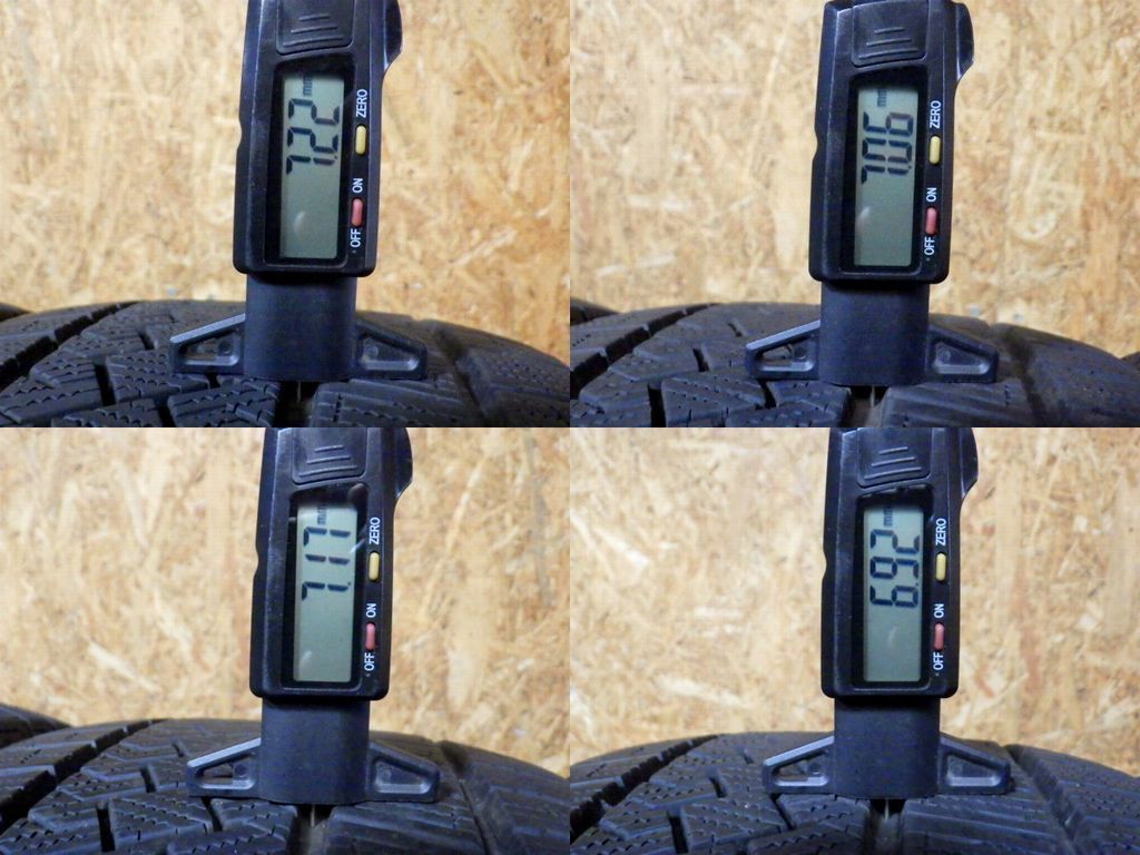【ST162】44F●送料無料◆2024年製 約7.5部山●PIRELLI ICE ZERO ASIMMETRICO●225/45R18●4本