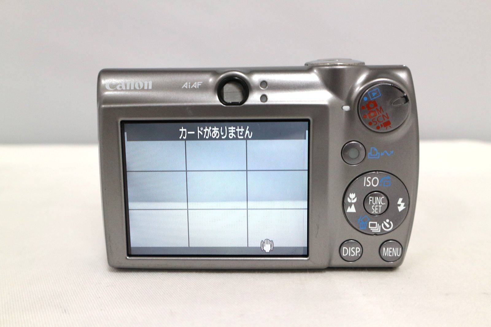 動作品】Canon IXY DIGITAL 900 IS シルバー デジタルカメラ オールド