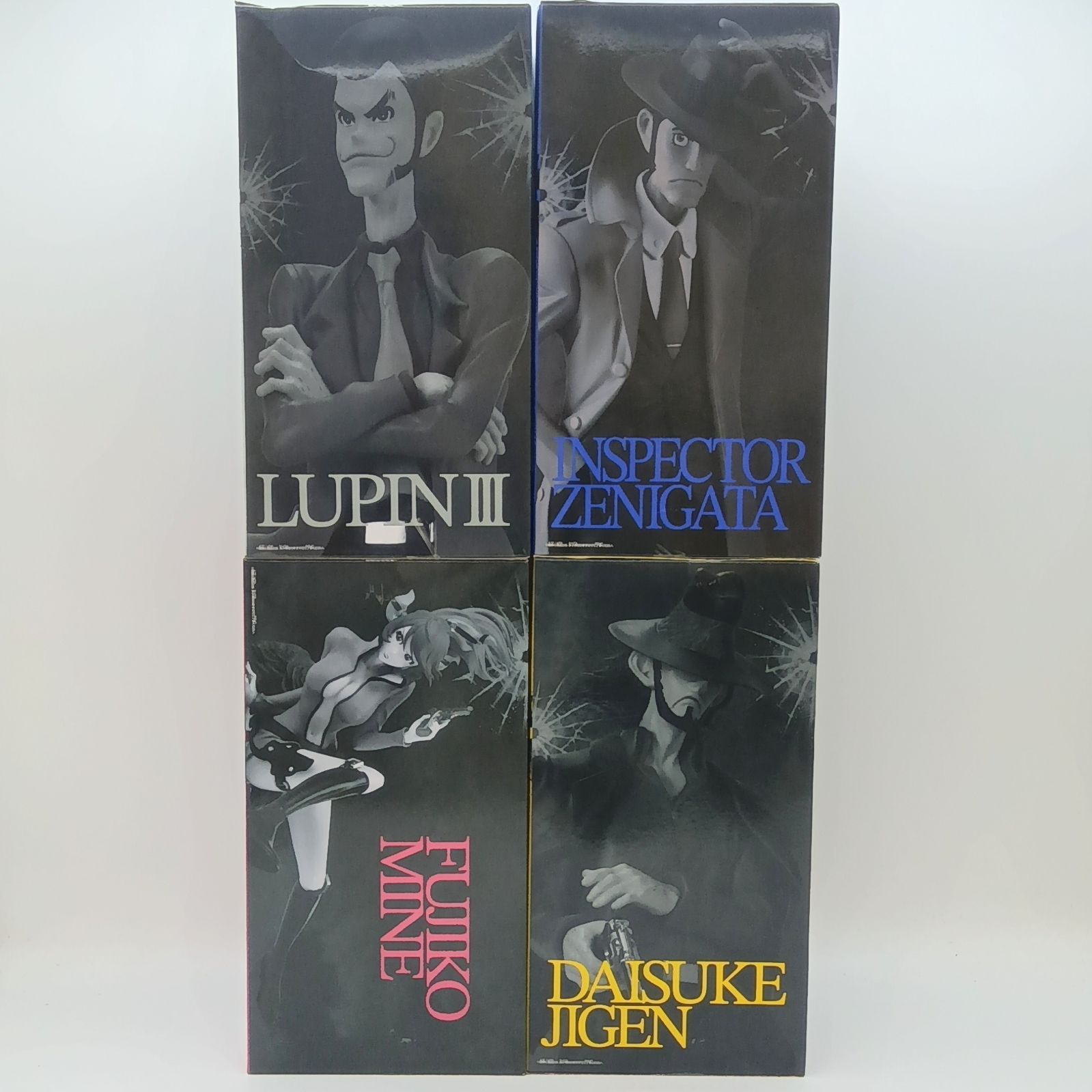 未開封】 ルパン三世 LUPIN THE IIIRD フィギュア 4体セット まとめ