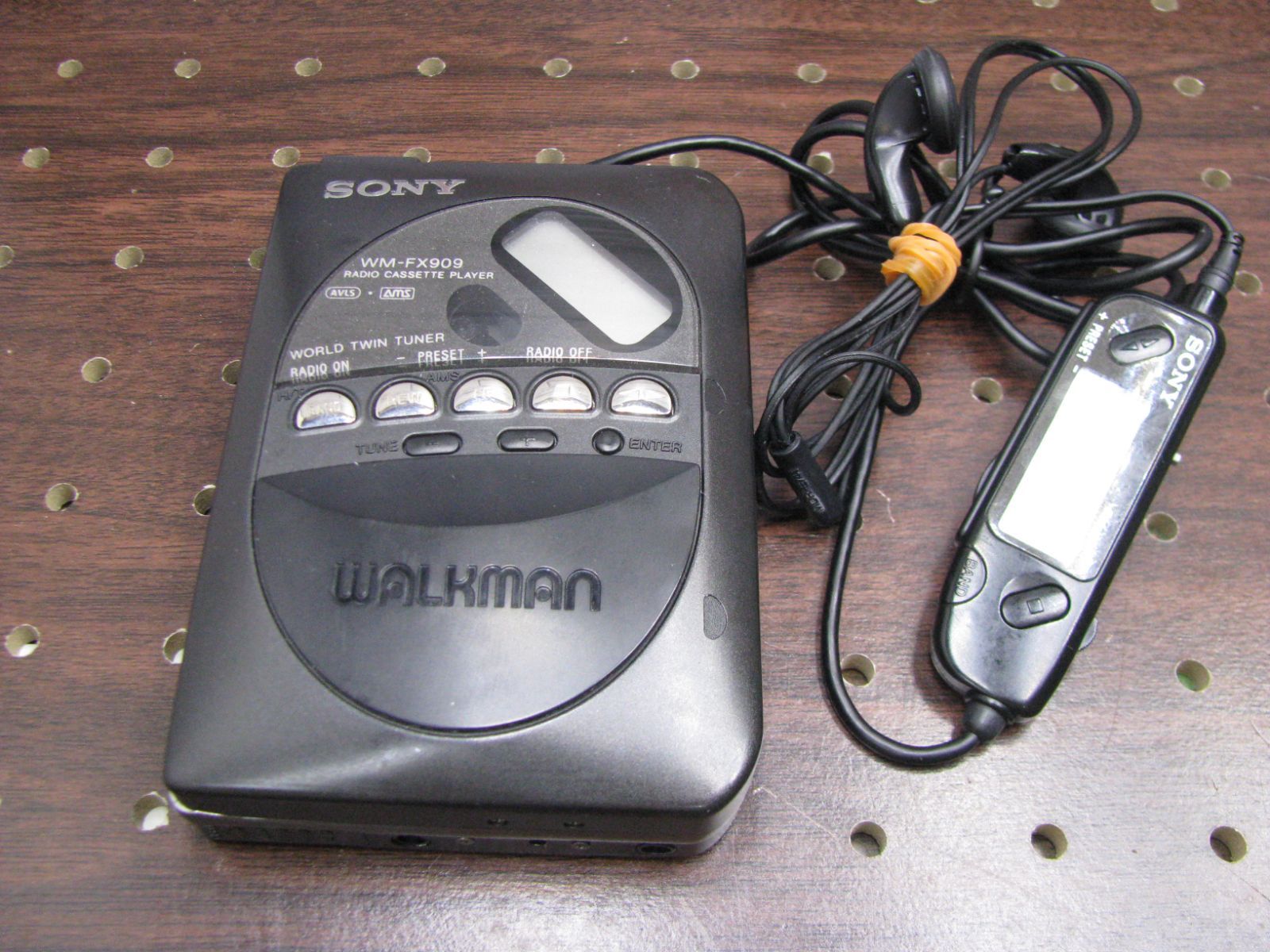 R2531】SONY WM-FX909 ポータブルカセットプレーヤー ウォークマン