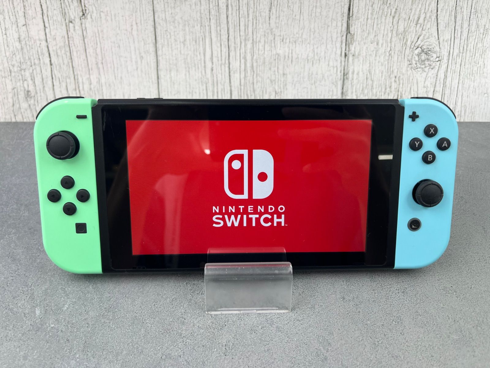 C*m様 完動美品 Nintendo Switch本体 周辺機器 + あつまれど 動作OK・安心保障】Nintendo Switch 本体 あつまれどうぶつの森 モデル