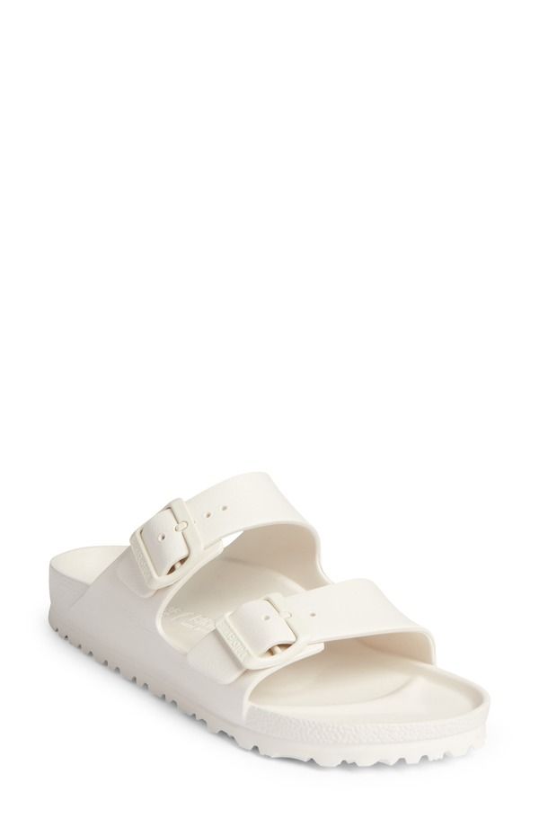 ビルケンシュトック レディース シューズ サンダル Birkenstock Arizona Essentials Waterproof Slide Sandal Beige ベージュ