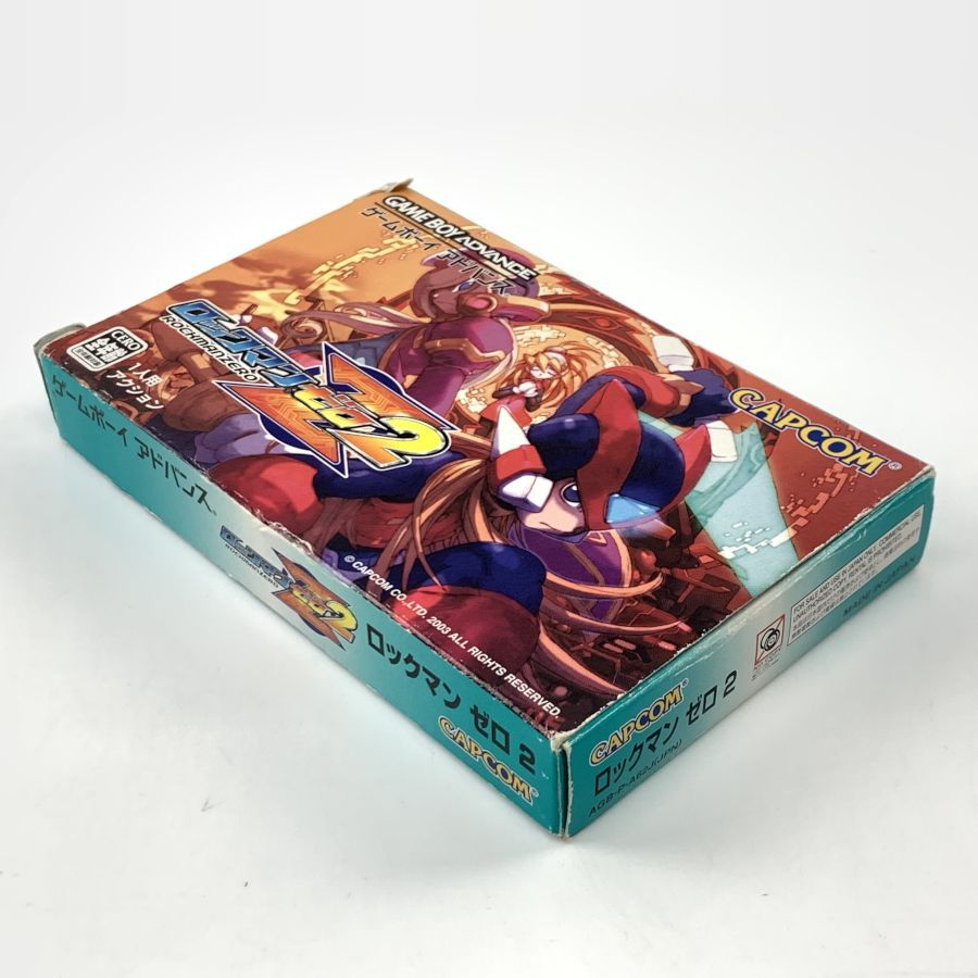中古】 GBA ロックマン ゼロ2 ゲームボーイアドバンスソフト(箱説付