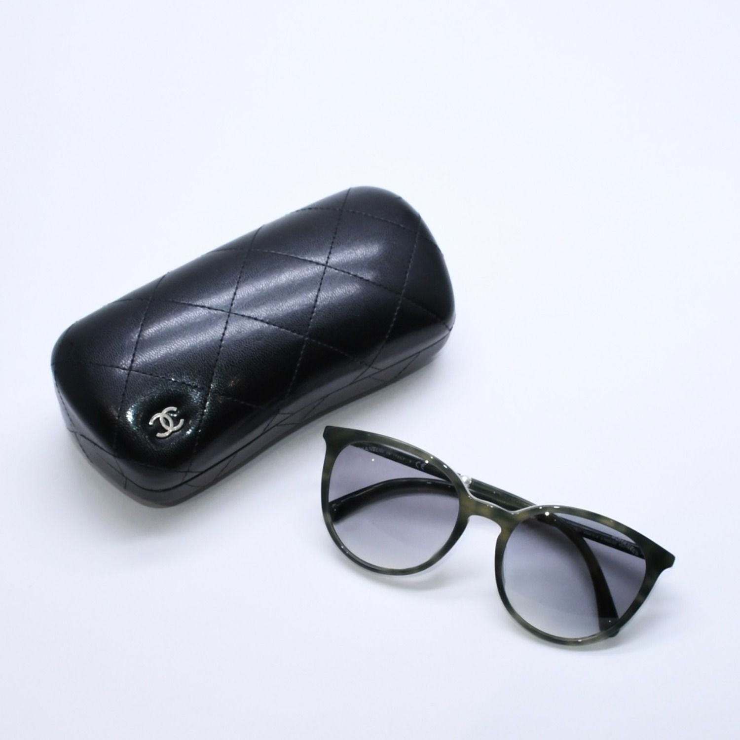 CHANEL シャネル　5394 パール　サングラス　ウェリントン 極美品 CHANEL シャネル ウェリントンシェイプ フェイクパール