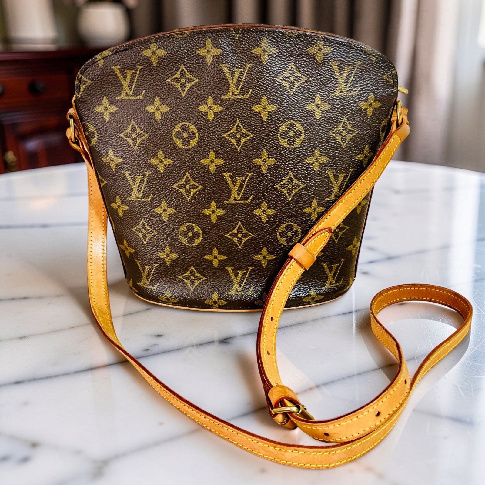 LOUIS VUITTON ルイヴィトン モノグラム ドルーオ M51290 ショルダー