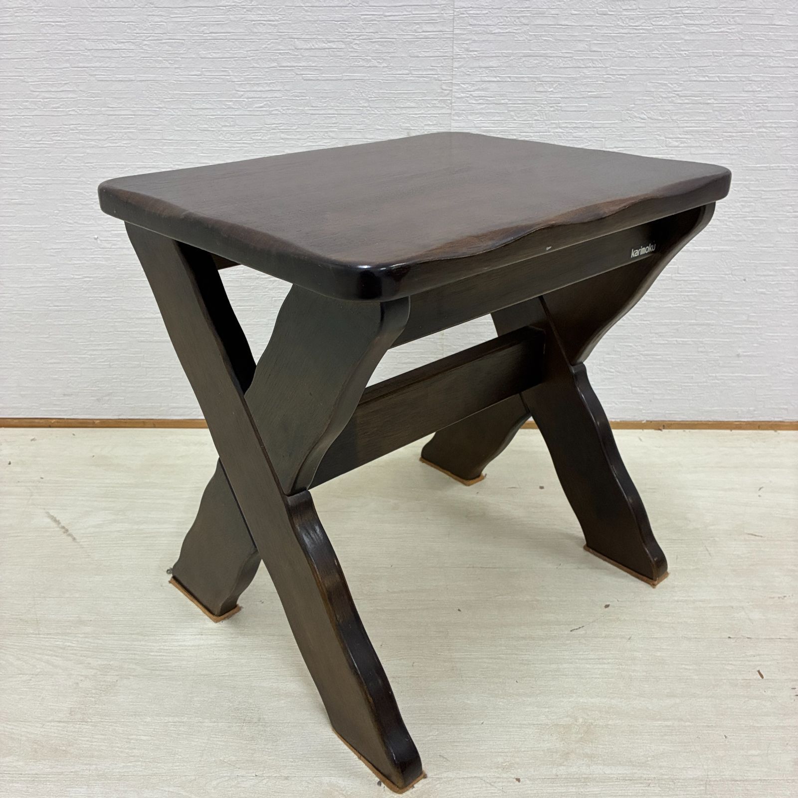 karimoku カリモク　RUSTIC ルスティック　スツール　サイドテーブル カリモク】RUSTIC ルスティック ベンチ スツール サイドテーブル B