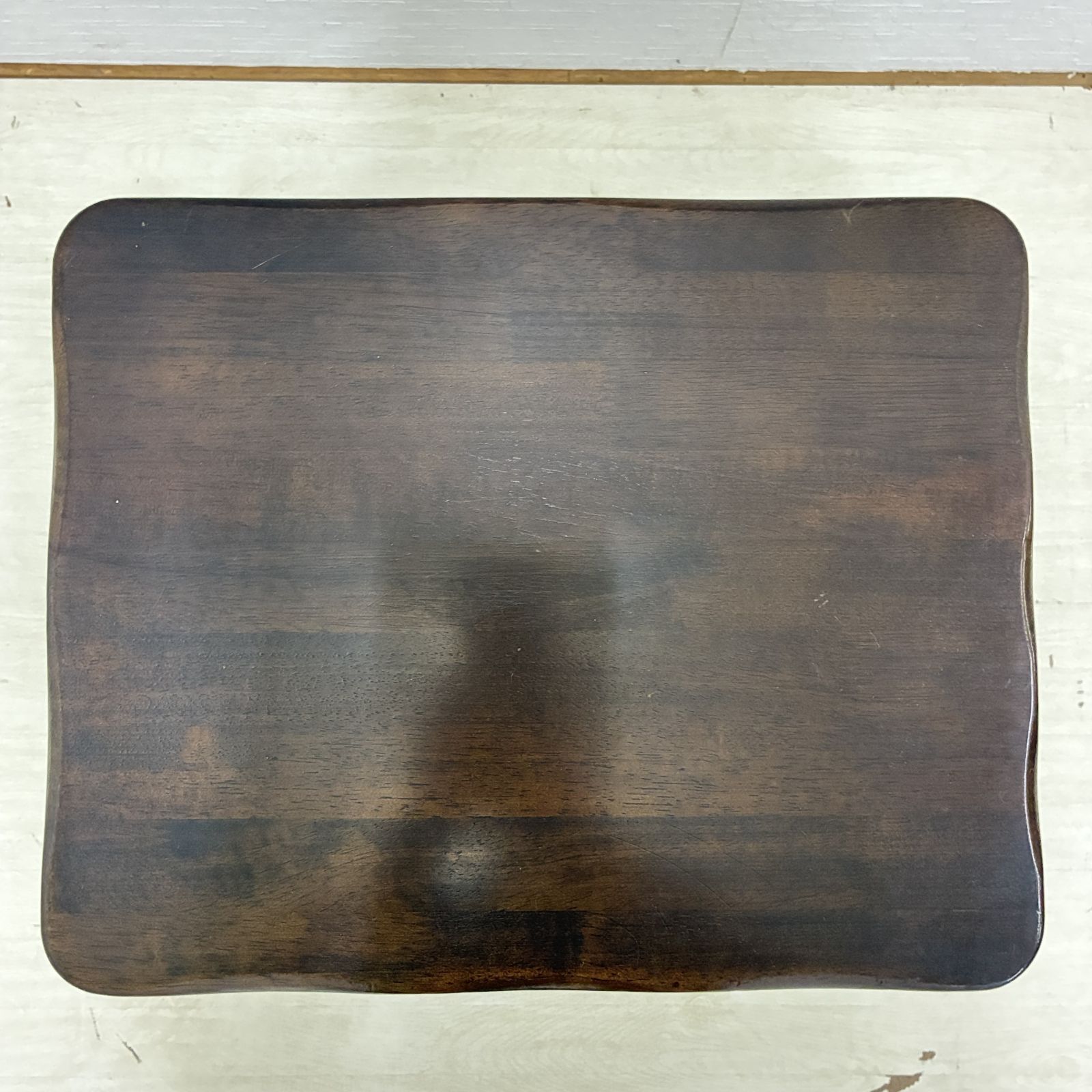 カリモク】RUSTIC ルスティック ベンチ スツール サイドテーブル B