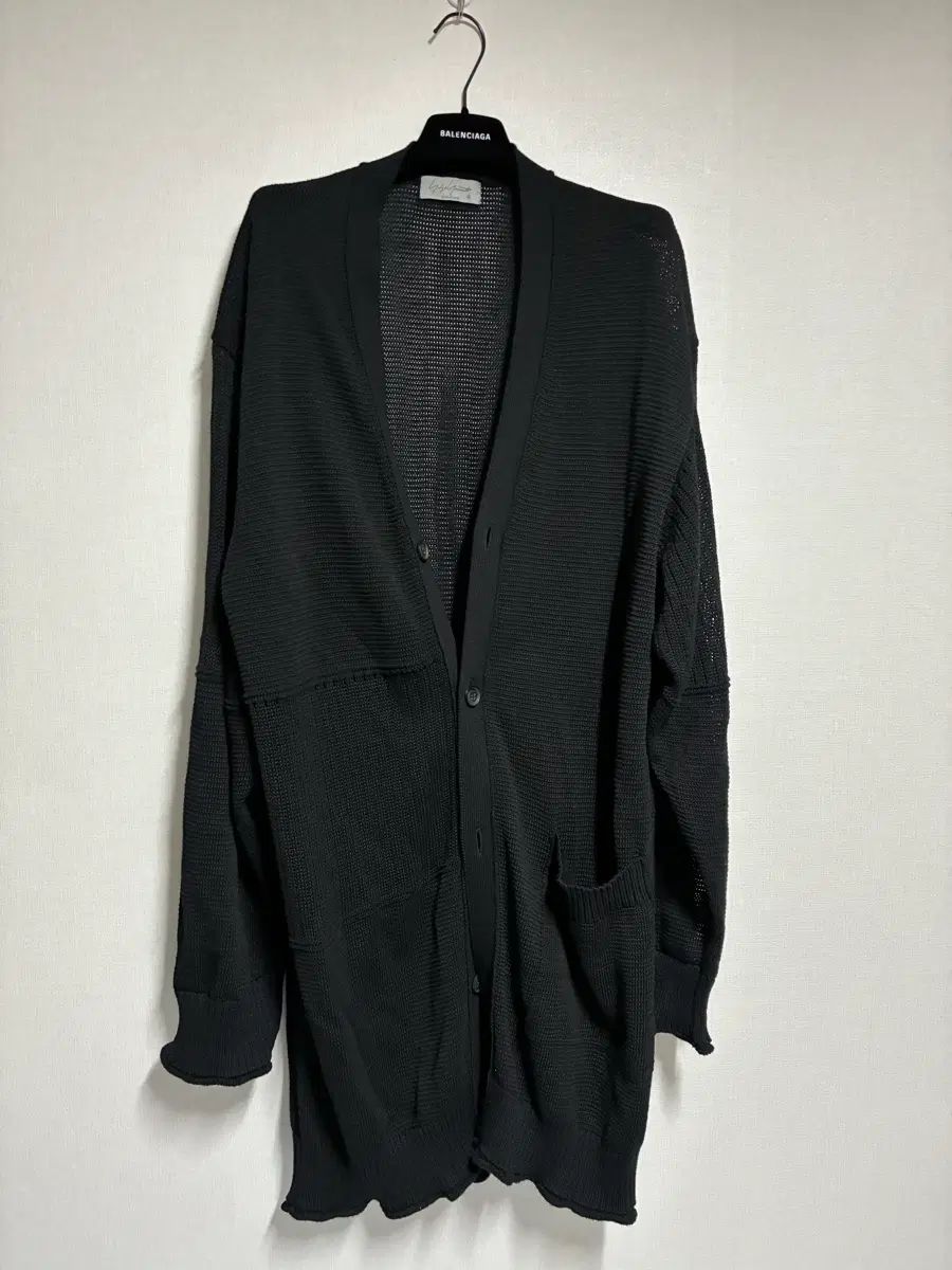 YOHJI YAMAMOTO ヨウジヤマモト プールオム カーディガン ロング丈 40,626円