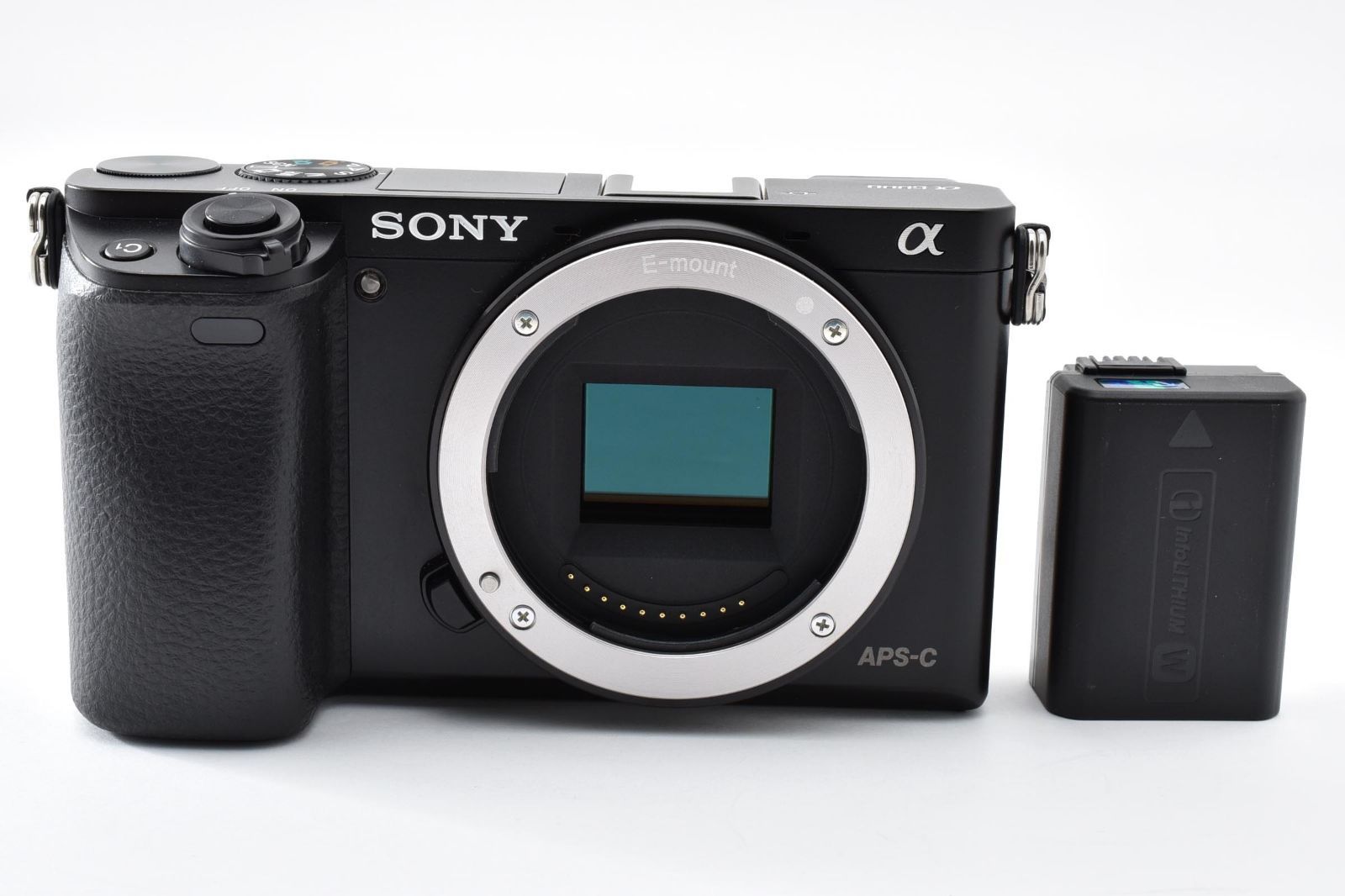 【返品保証】良品｜Sony ソニー α 6000 ILCE-6000 ブラック ミラーレス一眼《ショット数：871回》 #C260805-15