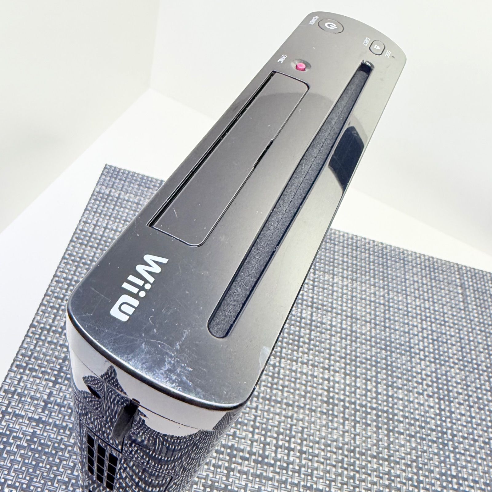 動作確認済】WiiU 本体セット 32GB ブラック 黒色 ee - メルカリ