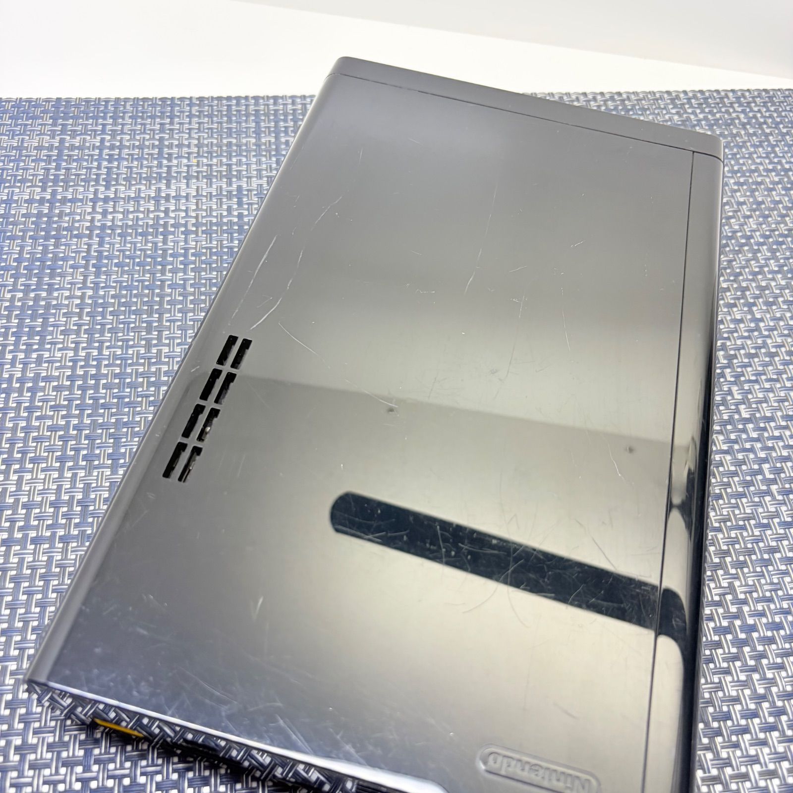 動作確認済】WiiU 本体セット 32GB ブラック 黒色 ee - メルカリ