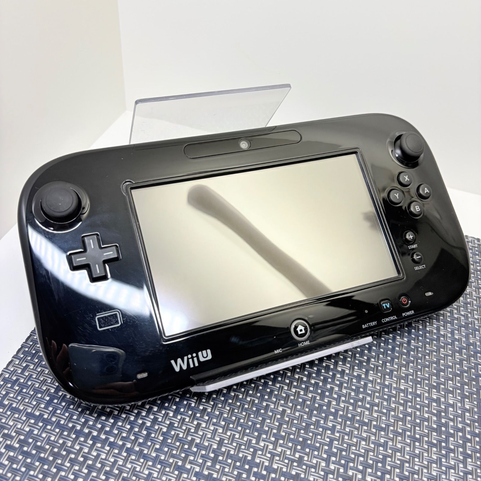 動作確認済】WiiU 本体セット 32GB ブラック 黒色 ee - メルカリ