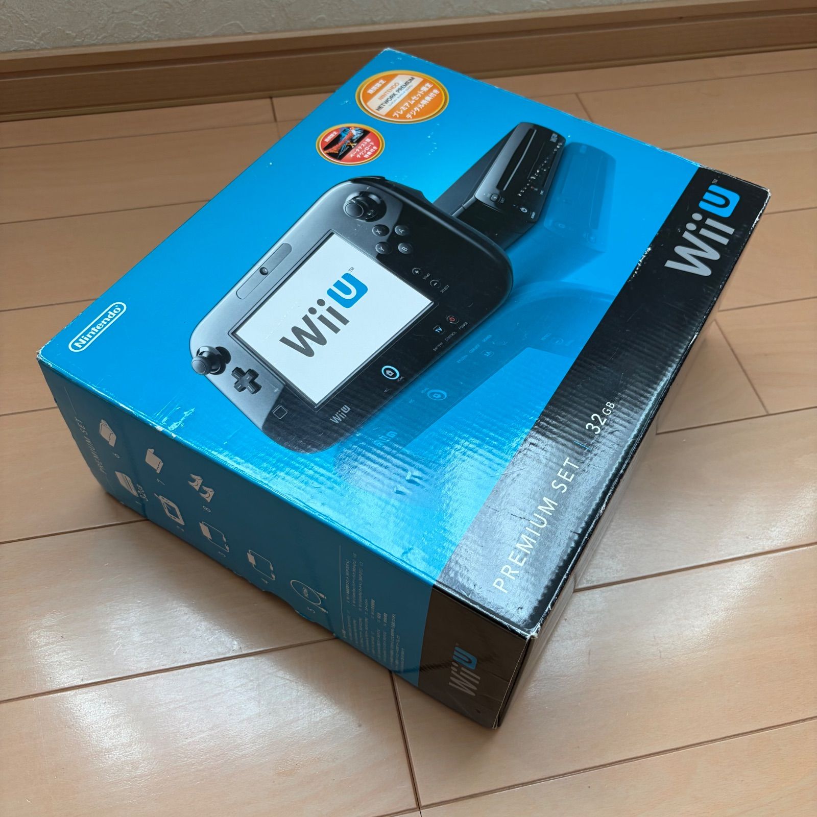 動作確認済】WiiU 本体 ブラック 黒色 32GB プレミアムセット b - メルカリ