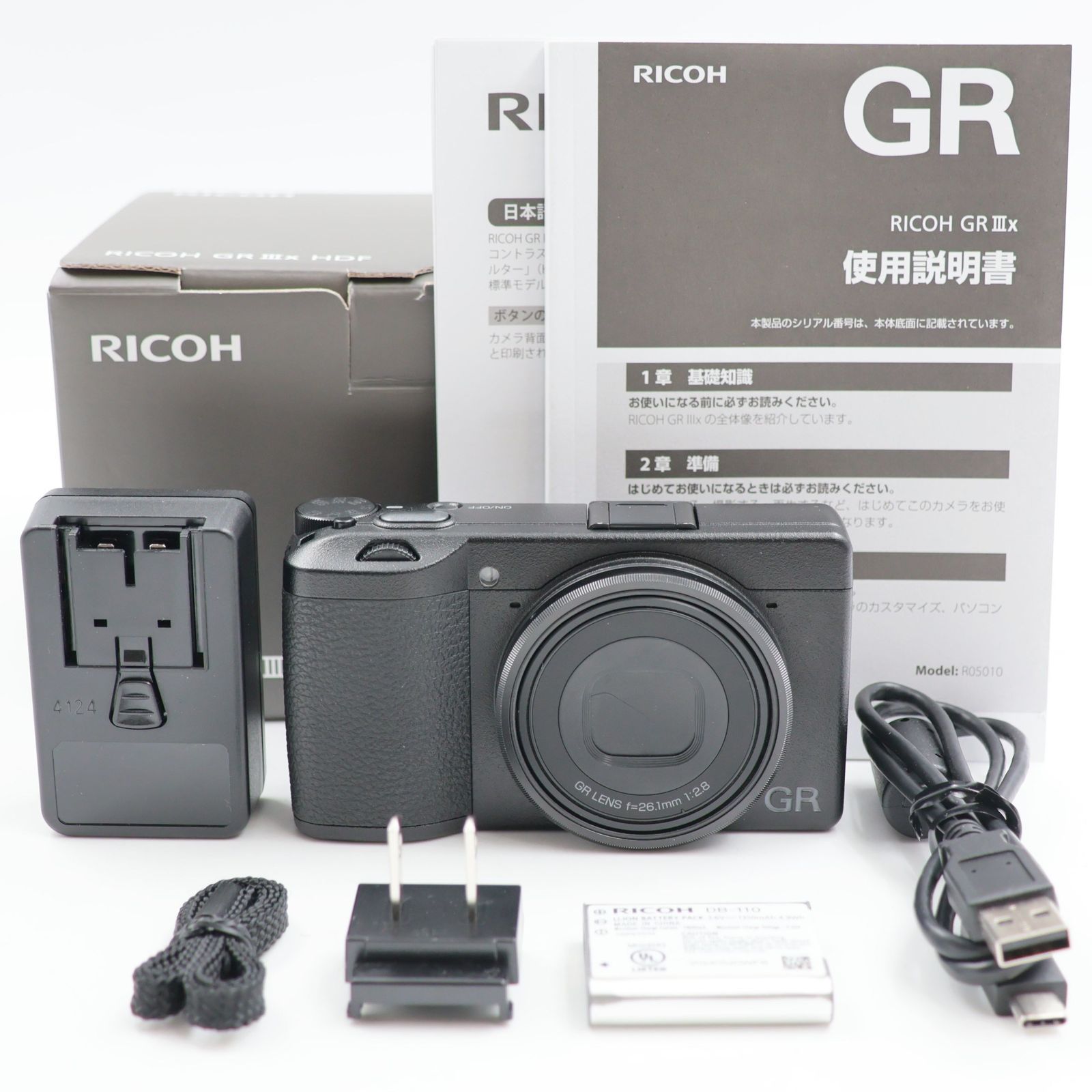 □シャッター数3096枚！極上品□ RICOH GR IIIx HDF コンパクト