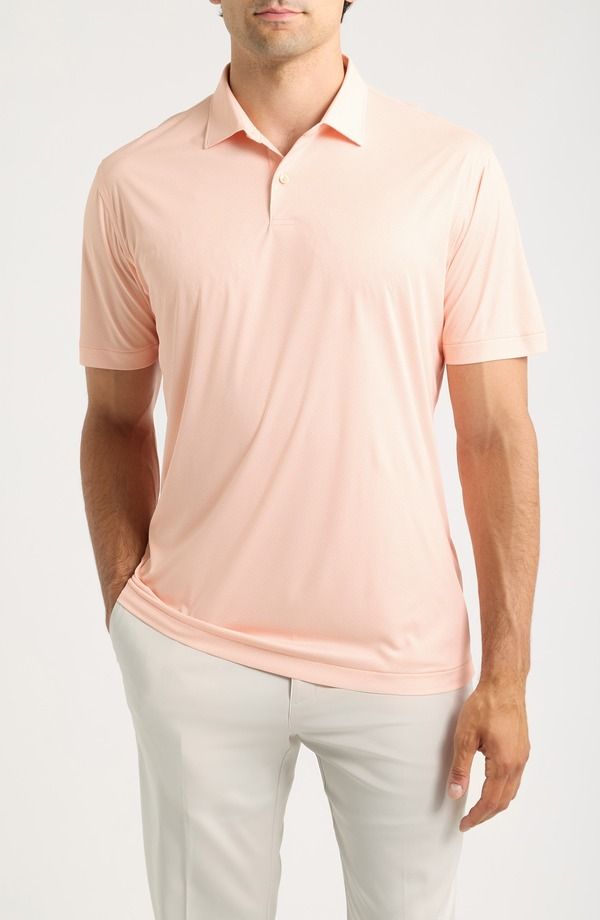 ピーター・ミラー メンズ トップス シャツ Peter Millar Monroe Featherweight Performance Polo PAPAYA 28,258円