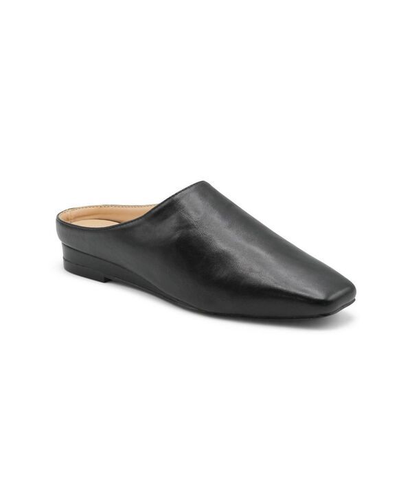 チャールズ・デイビッド レディース シューズ サンダル Charles David Womens Viking Flat Mule Slide Black ブラック